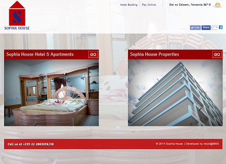 World class Hotel website designed by Bencus Marketing Solutions